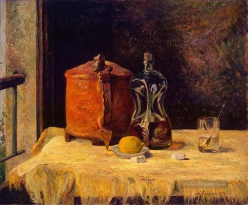Stillleben Werke - Am Fenster A la fenetre Post Impressionismus Paul Gauguin Stillleben